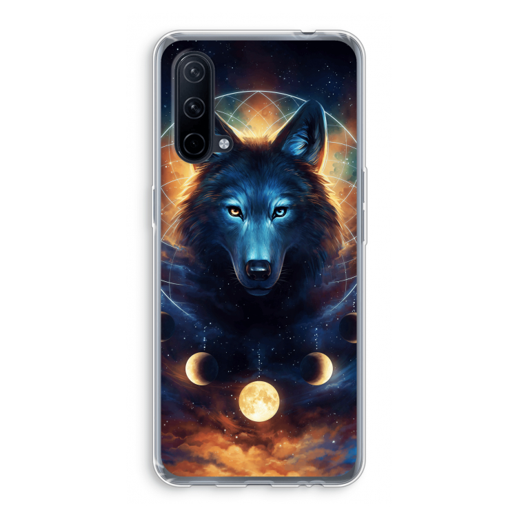 Wolf Dreamcatcher: OnePlus Nord CE 5G Transparant Hoesje