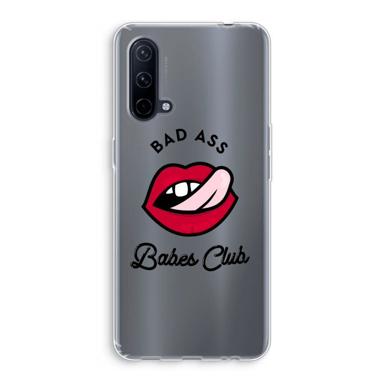 Badass Babes Club: OnePlus Nord CE 5G Transparant Hoesje