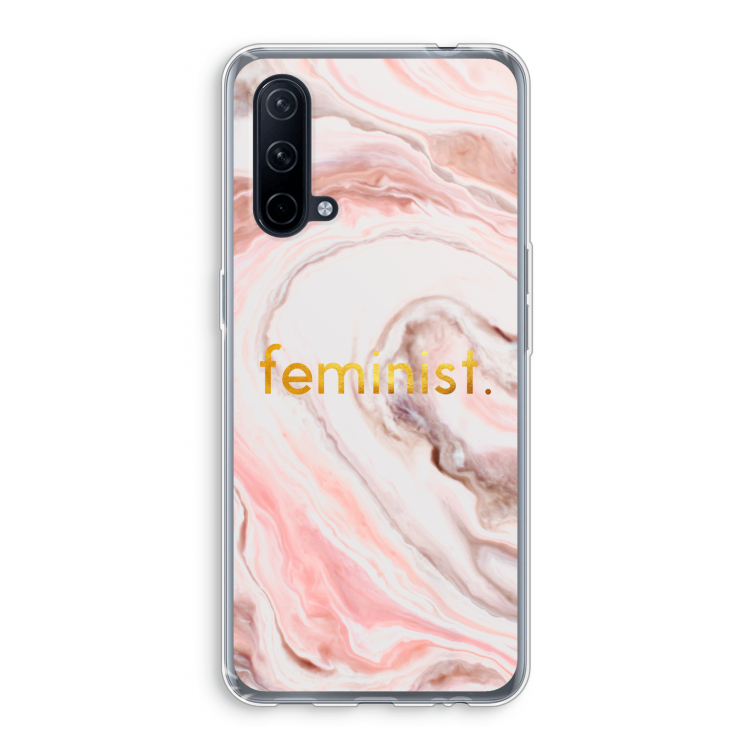Feminist: OnePlus Nord CE 5G Transparant Hoesje
