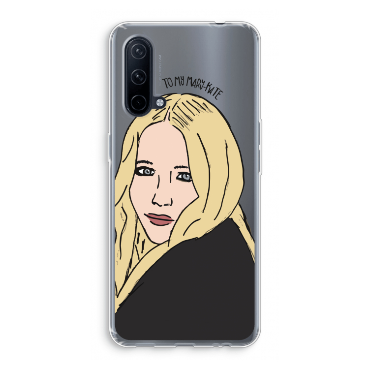 Mary Kate: OnePlus Nord CE 5G Transparant Hoesje