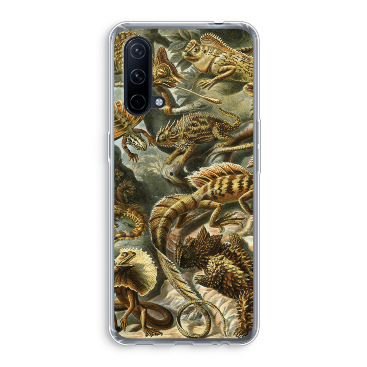 Haeckel Lacertilia: OnePlus Nord CE 5G Transparant Hoesje