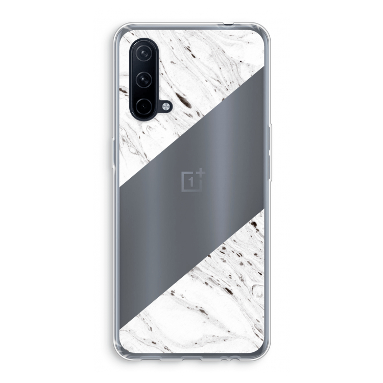 Biggest stripe: OnePlus Nord CE 5G Transparant Hoesje