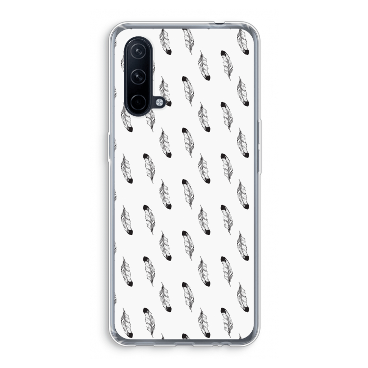 Pluimen: OnePlus Nord CE 5G Transparant Hoesje
