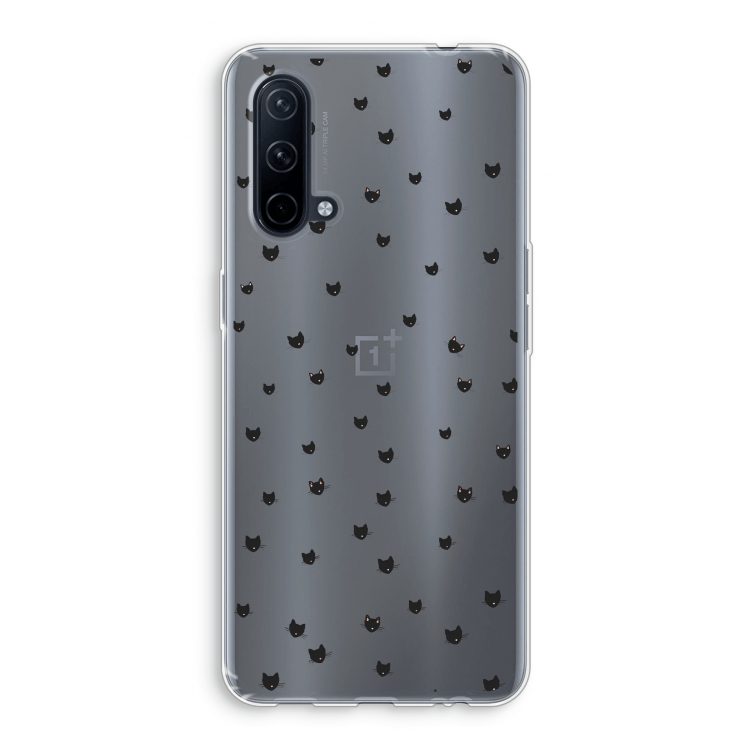 Kleine kattenkopjes: OnePlus Nord CE 5G Transparant Hoesje