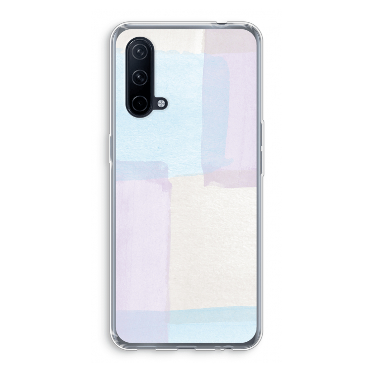 Square pastel: OnePlus Nord CE 5G Transparant Hoesje