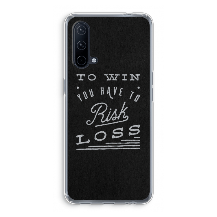 Risk loss: OnePlus Nord CE 5G Transparant Hoesje