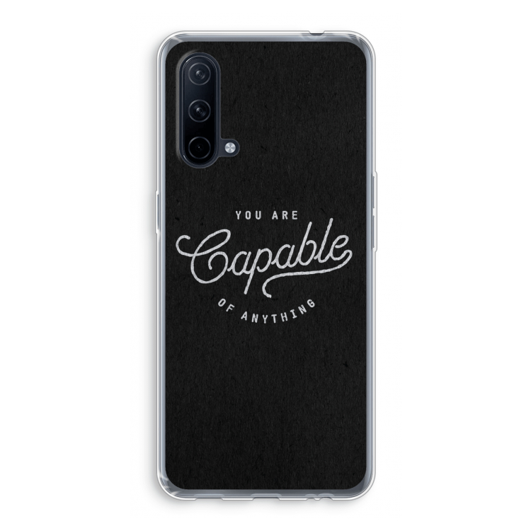 Capable: OnePlus Nord CE 5G Transparant Hoesje