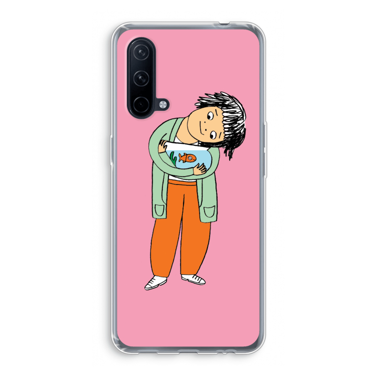 Visknuffel: OnePlus Nord CE 5G Transparant Hoesje