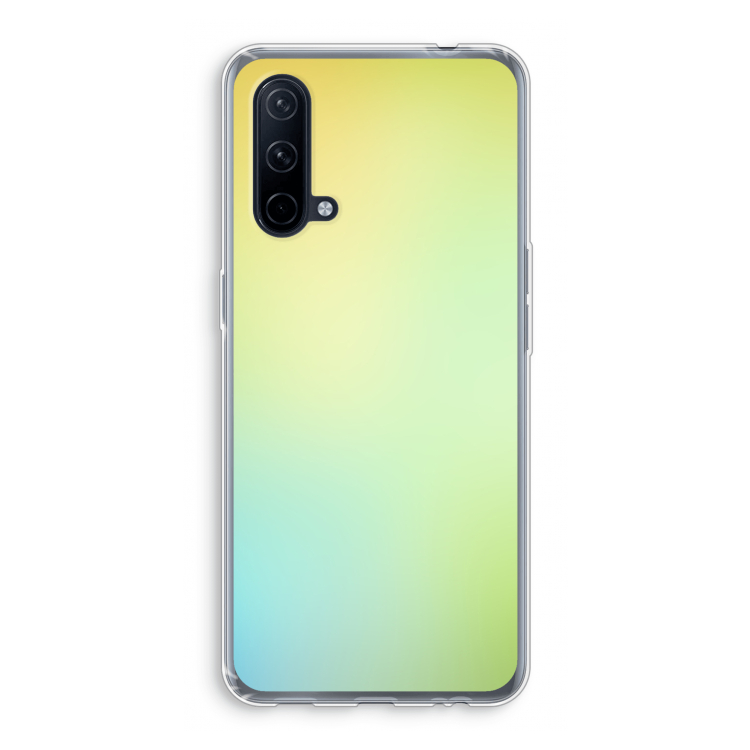 Minty mist pastel: OnePlus Nord CE 5G Transparant Hoesje