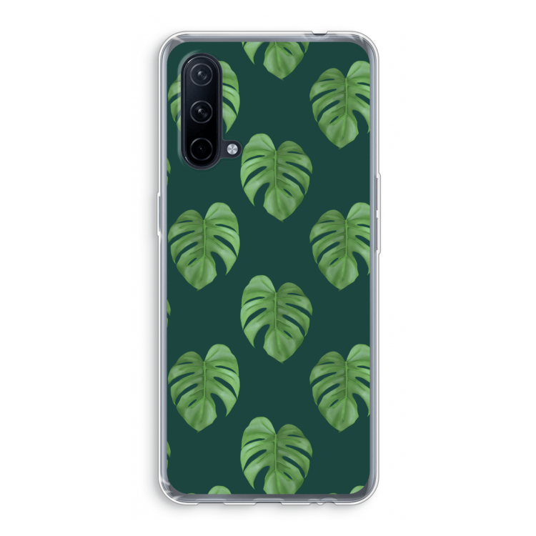 Monstera leaves: OnePlus Nord CE 5G Transparant Hoesje