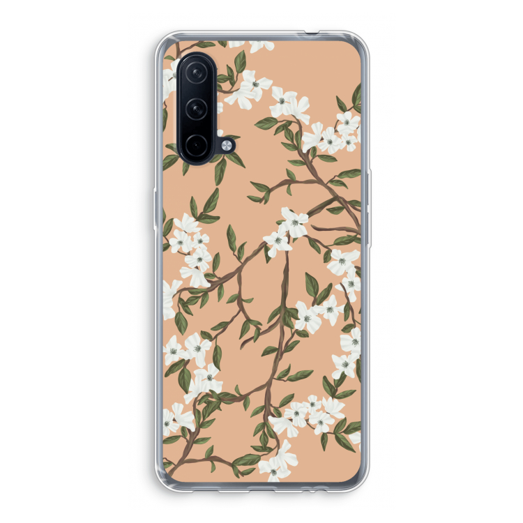Blossoming spring: OnePlus Nord CE 5G Transparant Hoesje