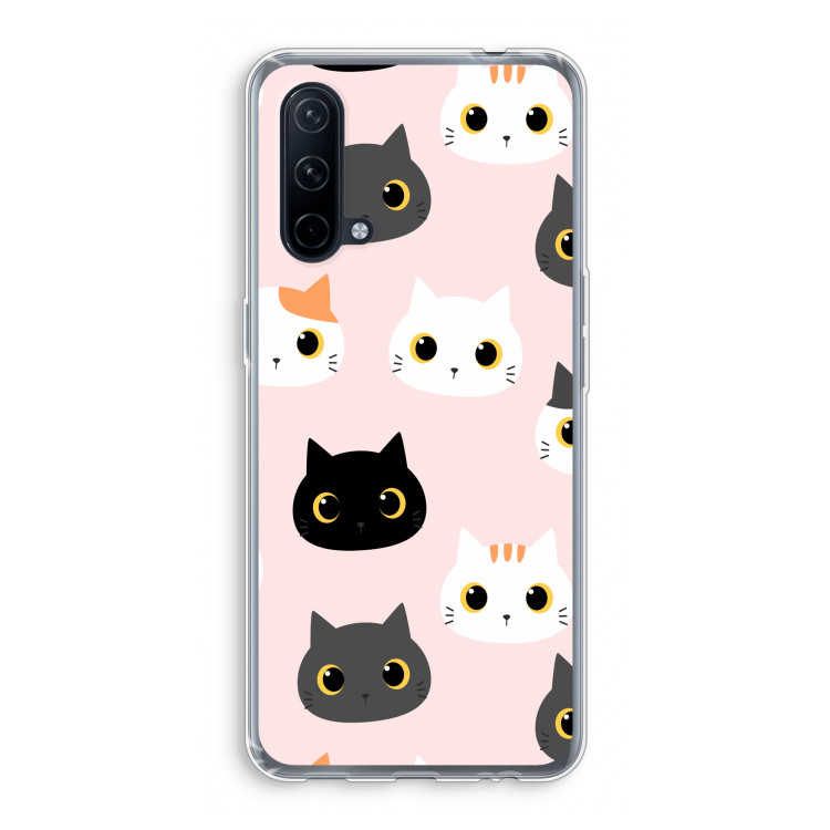 Katten: OnePlus Nord CE 5G Transparant Hoesje