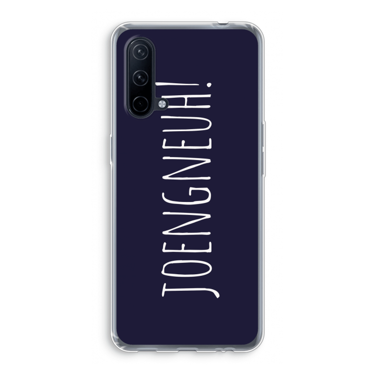 Joengneuh!: OnePlus Nord CE 5G Transparant Hoesje