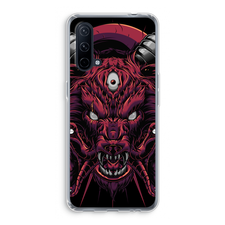 Hell Hound and Serpents: OnePlus Nord CE 5G Transparant Hoesje