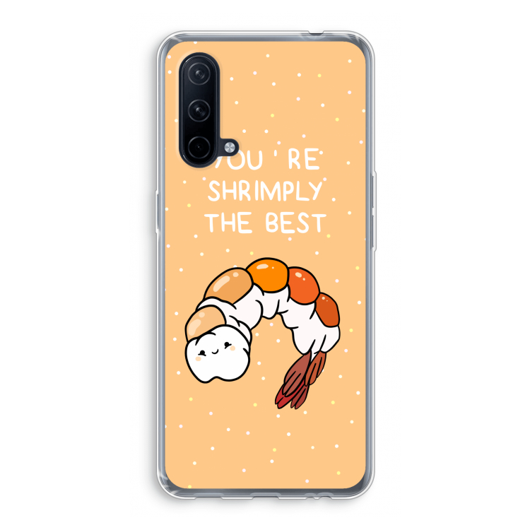 You're Shrimply The Best: OnePlus Nord CE 5G Transparant Hoesje