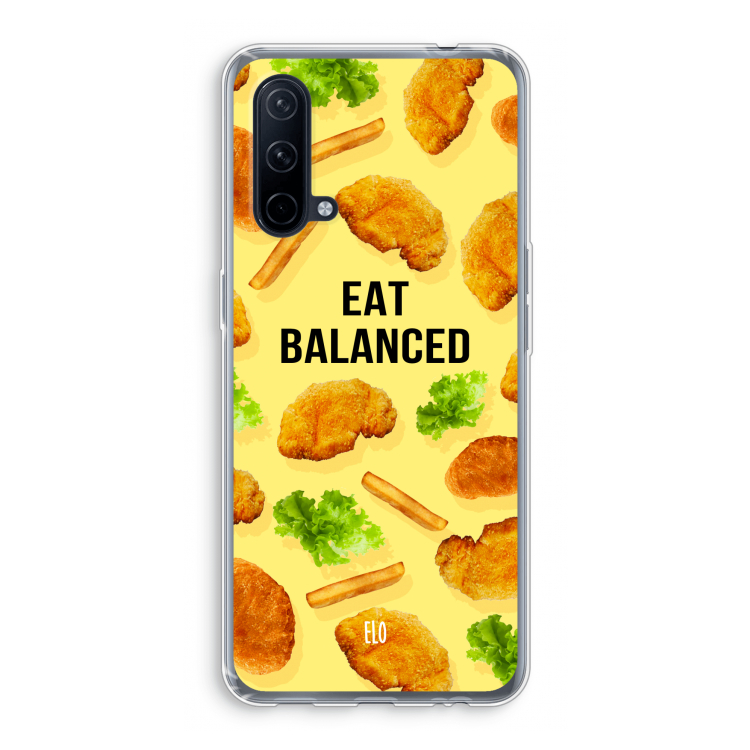 Eat Balanced: OnePlus Nord CE 5G Transparant Hoesje
