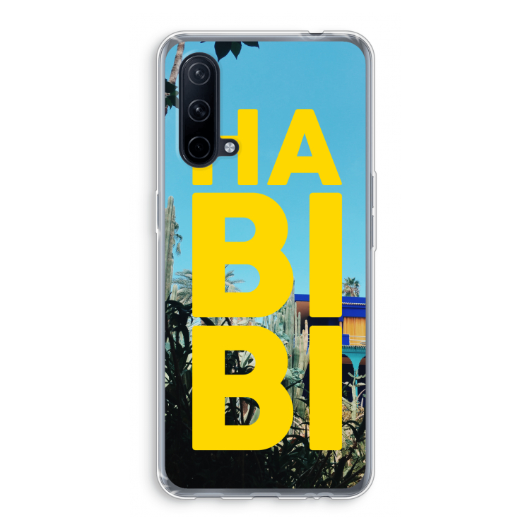 Habibi Majorelle : OnePlus Nord CE 5G Transparant Hoesje