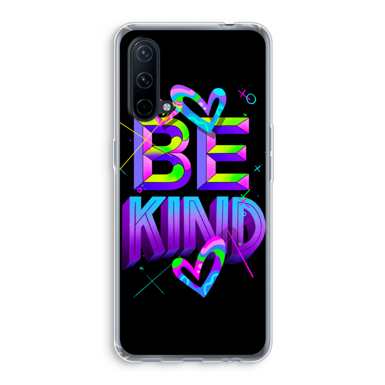 Be Kind: OnePlus Nord CE 5G Transparant Hoesje