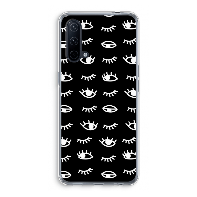 Eye pattern #3: OnePlus Nord CE 5G Transparant Hoesje