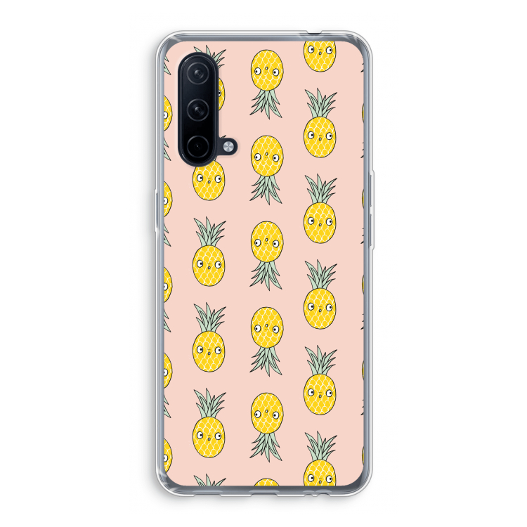 Ananas: OnePlus Nord CE 5G Transparant Hoesje