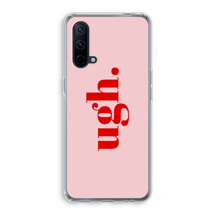 Ugh: OnePlus Nord CE 5G Transparant Hoesje