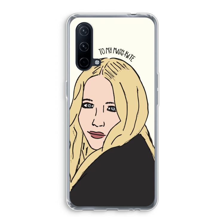 Mary Kate: OnePlus Nord CE 5G Transparant Hoesje