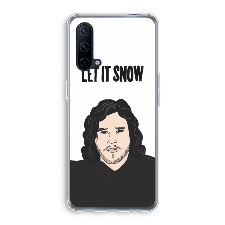 Let It Snow: OnePlus Nord CE 5G Transparant Hoesje