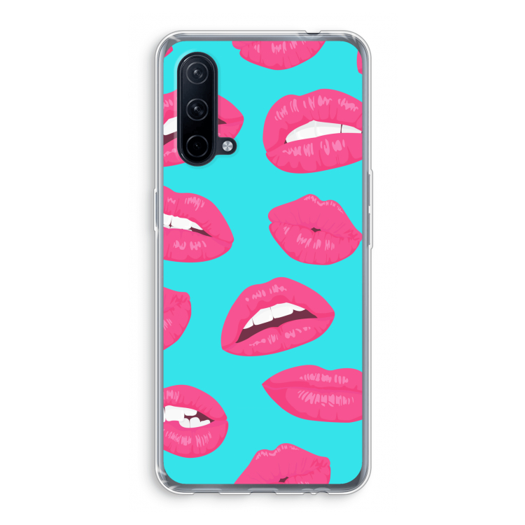 Bite my lip: OnePlus Nord CE 5G Transparant Hoesje