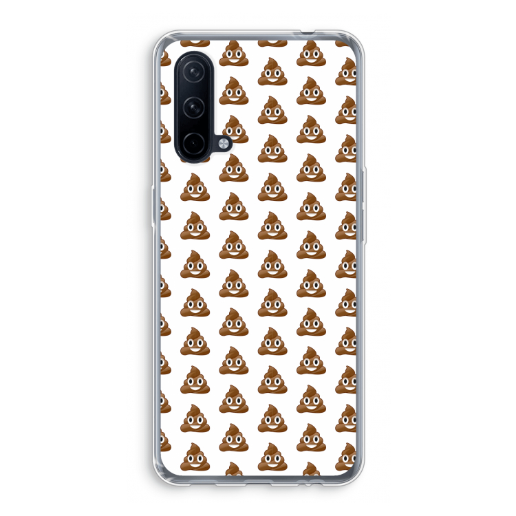 Poop emoji: OnePlus Nord CE 5G Transparant Hoesje
