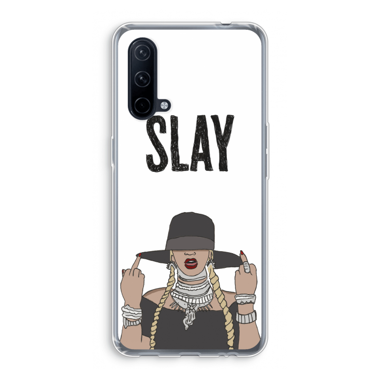 Slay All Day: OnePlus Nord CE 5G Transparant Hoesje