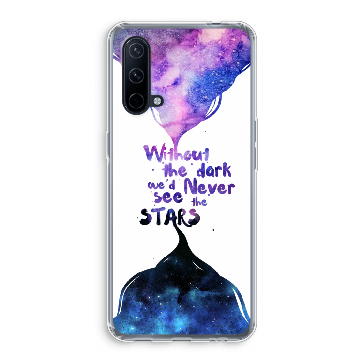 Stars quote: OnePlus Nord CE 5G Transparant Hoesje