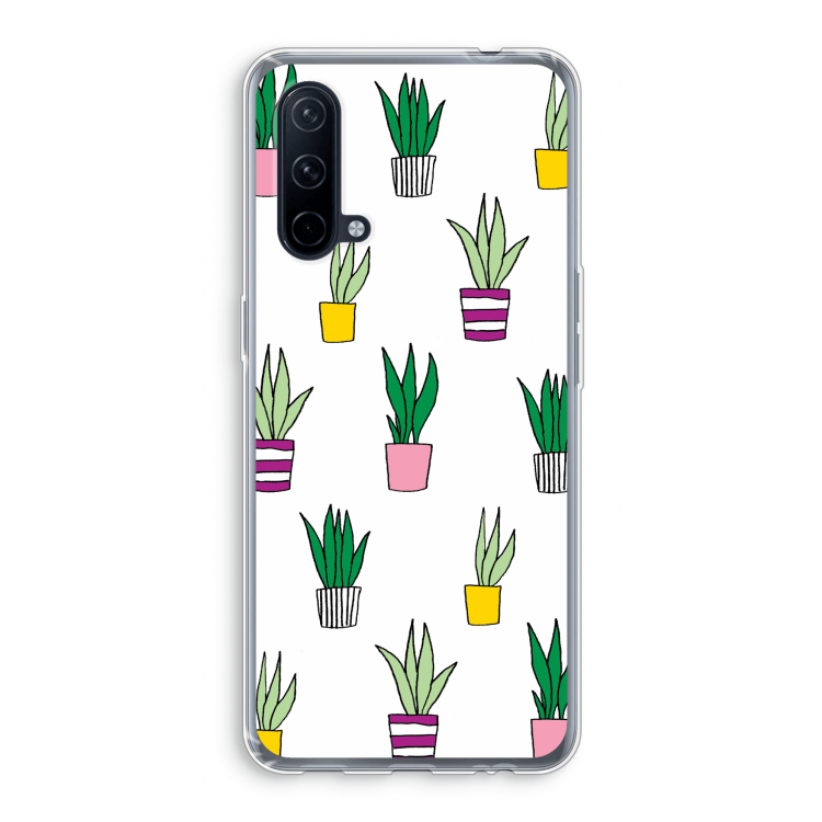 Sanseveria: OnePlus Nord CE 5G Transparant Hoesje