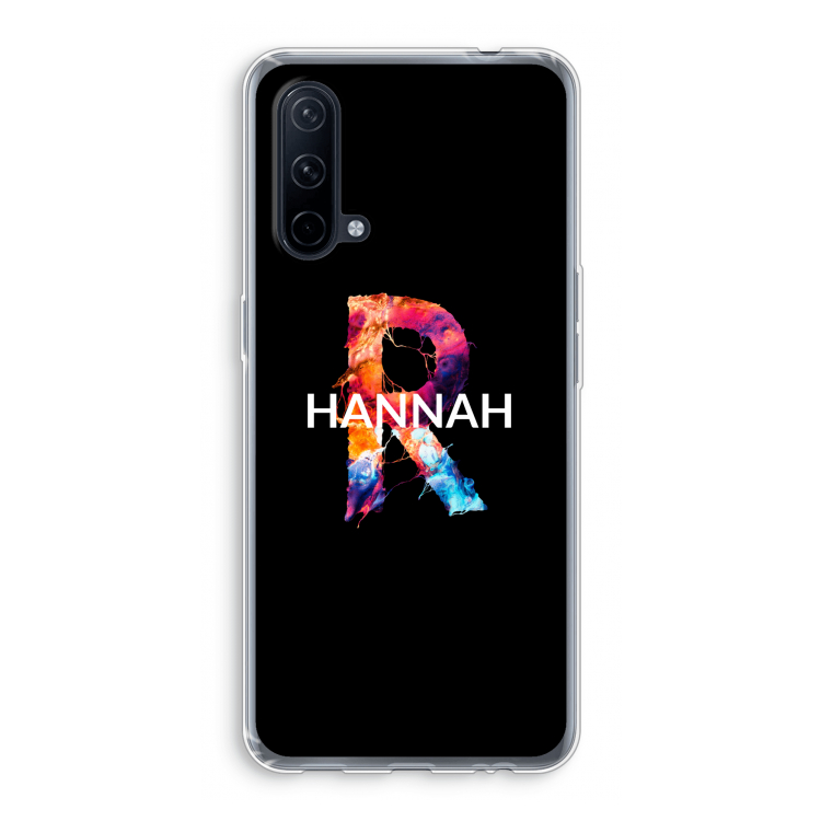 Abstract Spectrum: OnePlus Nord CE 5G Transparant Hoesje