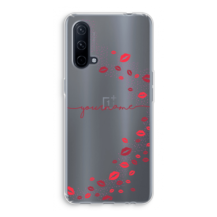 Kusjes: OnePlus Nord CE 5G Transparant Hoesje