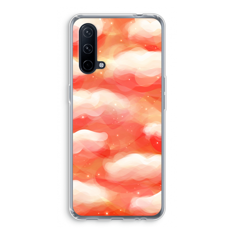 Lichte Wolken: OnePlus Nord CE 5G Transparant Hoesje