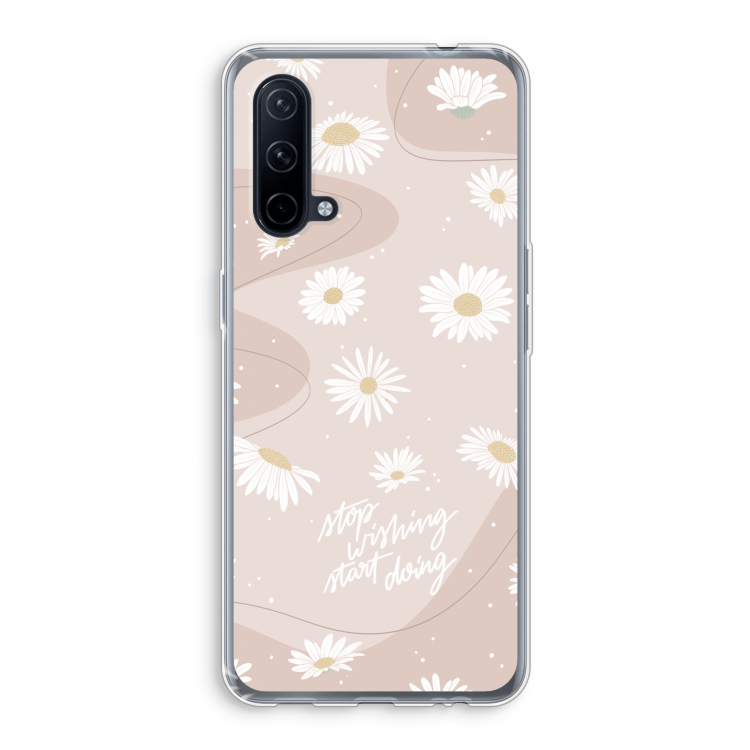 Daydreaming becomes reality: OnePlus Nord CE 5G Transparant Hoesje