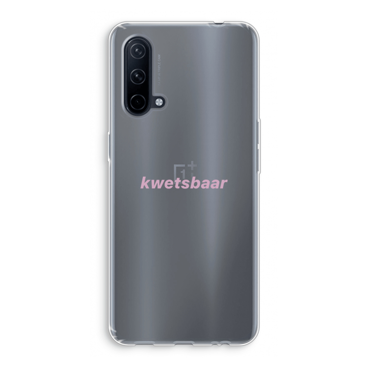 kwetsbaar: OnePlus Nord CE 5G Transparant Hoesje