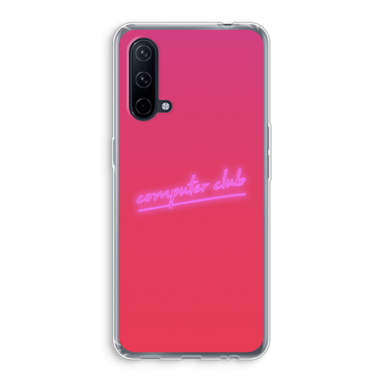 Vice Glow: OnePlus Nord CE 5G Transparant Hoesje
