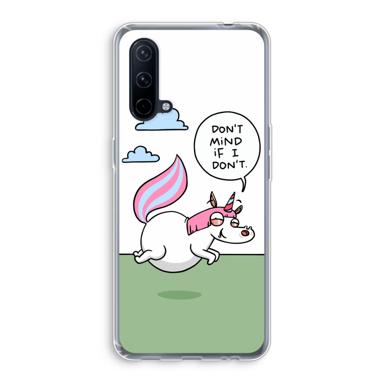 Unicorn: OnePlus Nord CE 5G Transparant Hoesje