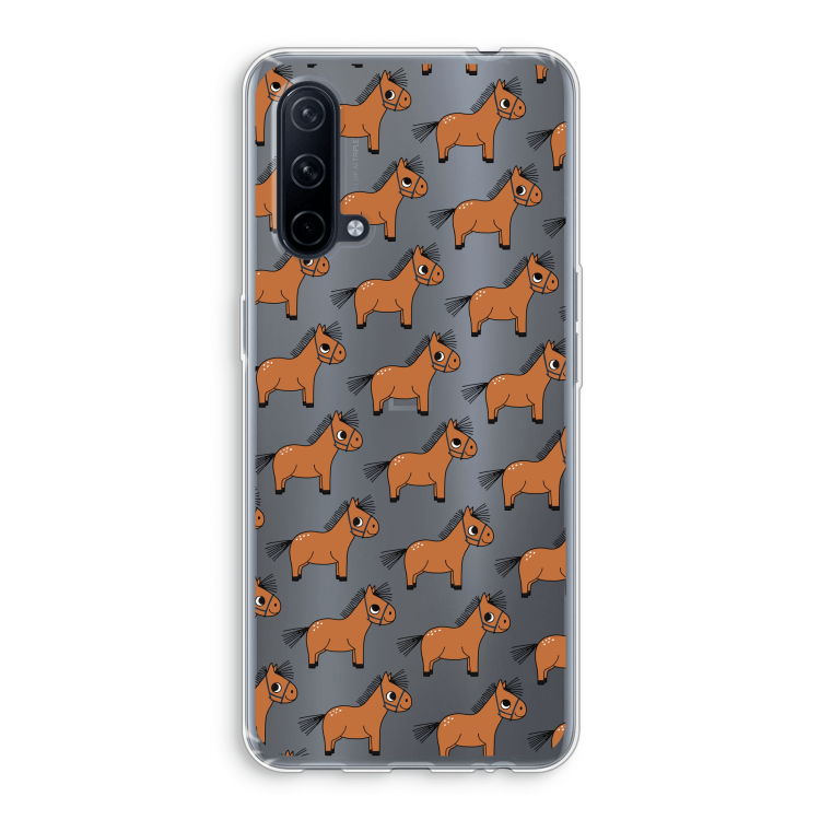 Pony: OnePlus Nord CE 5G Transparant Hoesje