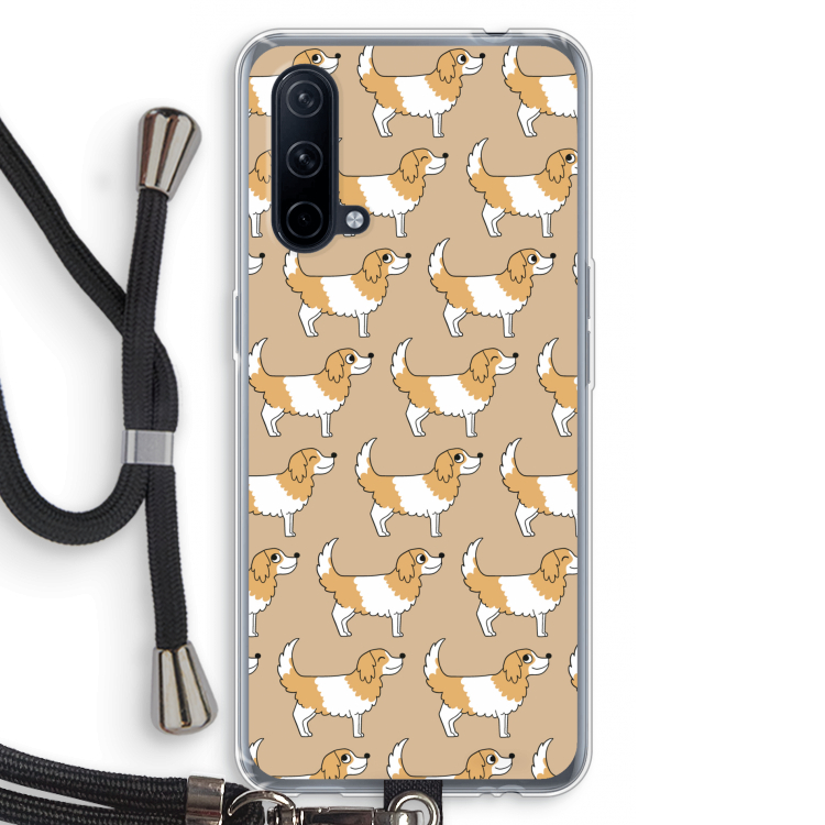 Doggy: OnePlus Nord CE 5G Transparant Hoesje met koord