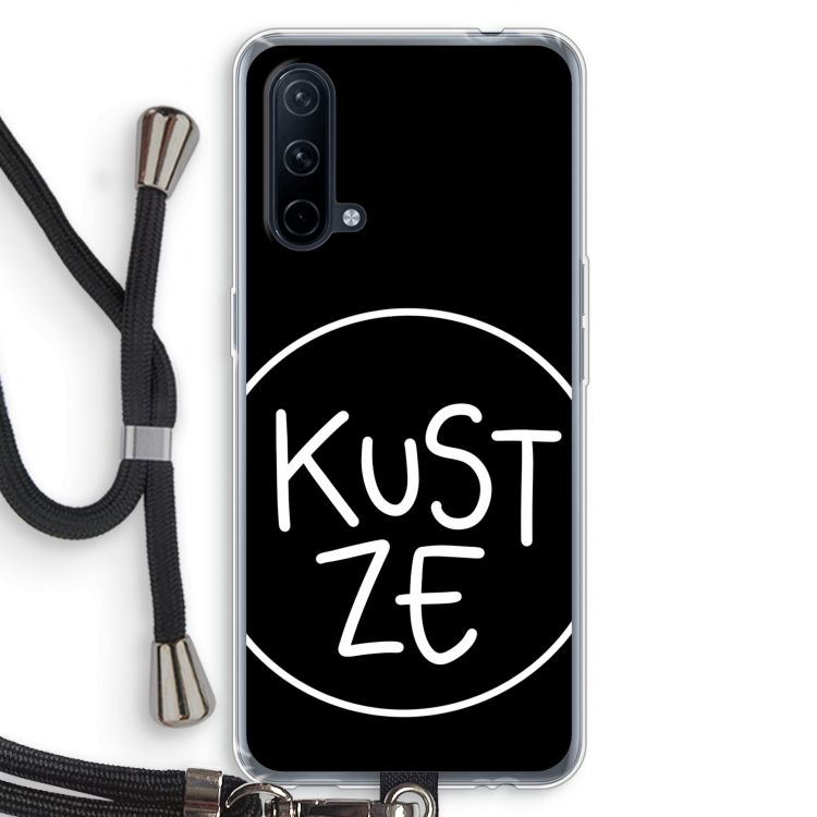 KUST ZE: OnePlus Nord CE 5G Transparant Hoesje met koord