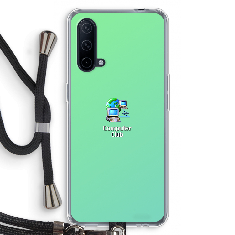 Win98: OnePlus Nord CE 5G Transparant Hoesje met koord