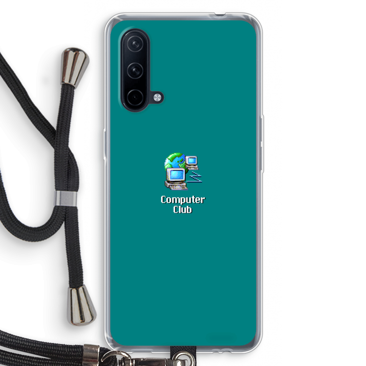 Win98: OnePlus Nord CE 5G Transparant Hoesje met koord