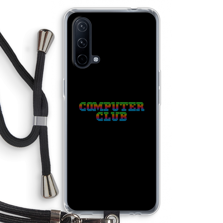 Retro: OnePlus Nord CE 5G Transparant Hoesje met koord