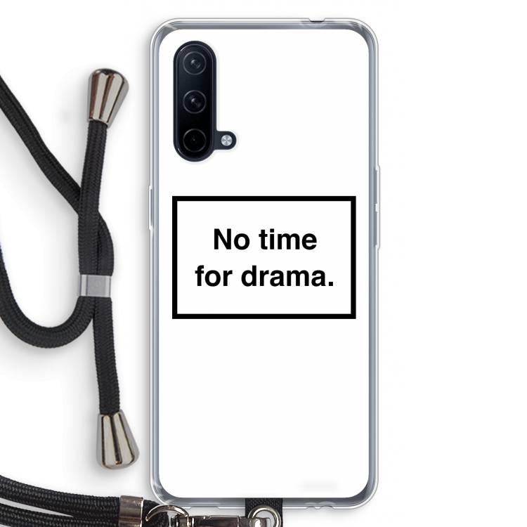 No drama: OnePlus Nord CE 5G Transparant Hoesje met koord
