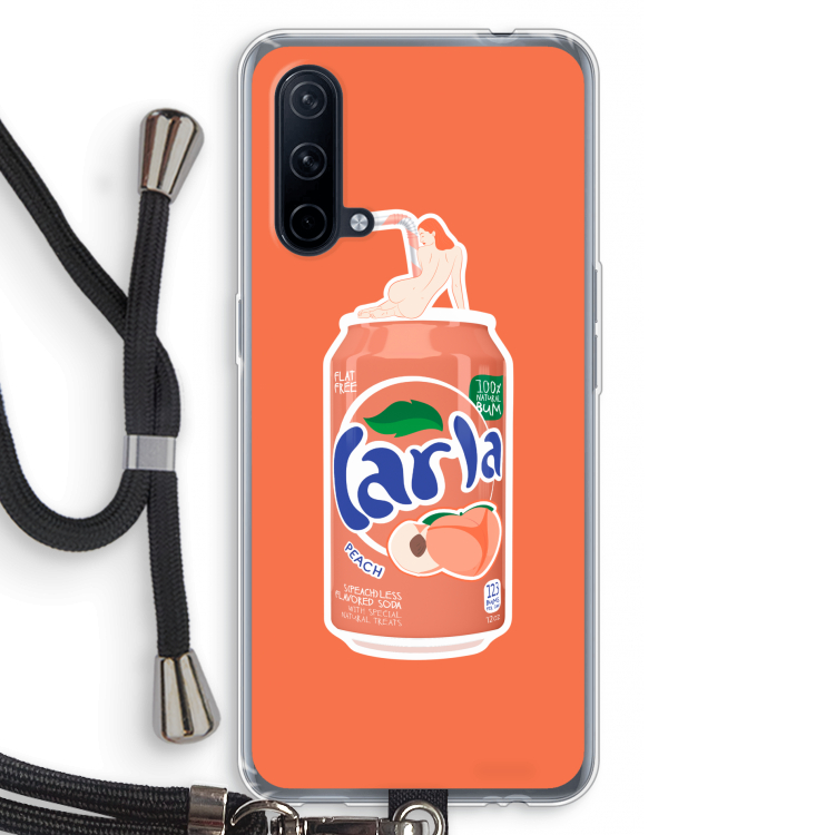 S(peach)less: OnePlus Nord CE 5G Transparant Hoesje met koord