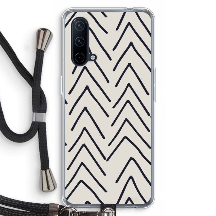 Marrakech Arrows: OnePlus Nord CE 5G Transparant Hoesje met koord
