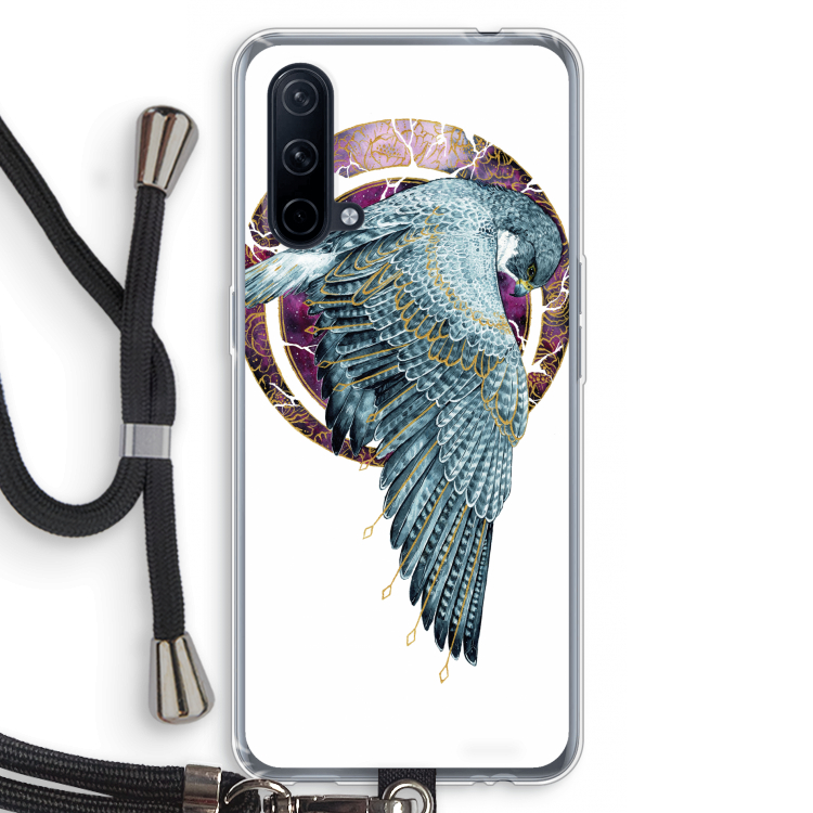 Golden Falcon: OnePlus Nord CE 5G Transparant Hoesje met koord