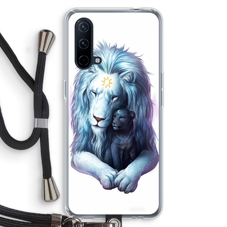 Child Of Light: OnePlus Nord CE 5G Transparant Hoesje met koord